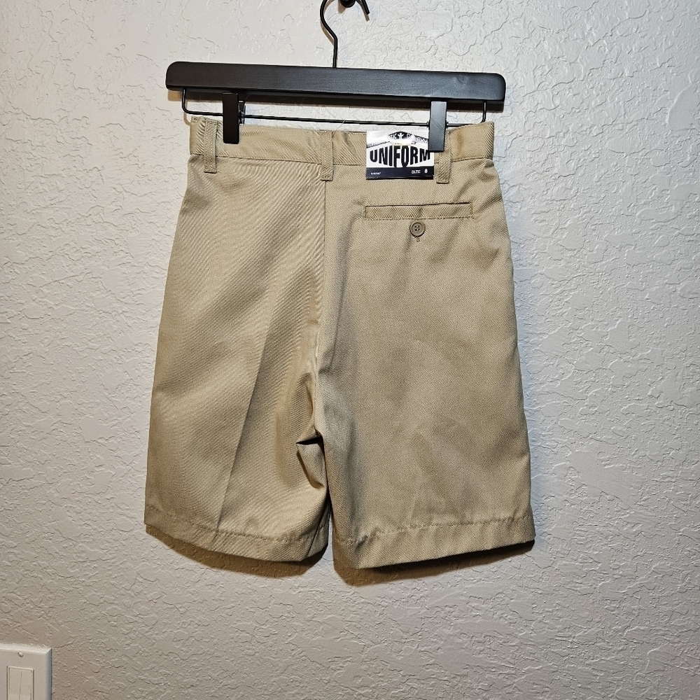 Authentic Galaxy Uniform Khaki Shorts Size 8 (girls) - Picture 2 of 8